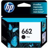 Cartucho HP 662 CZ103AB Preto para 1516 2516 3516 2546 3546 (Emb. contém 1un.)