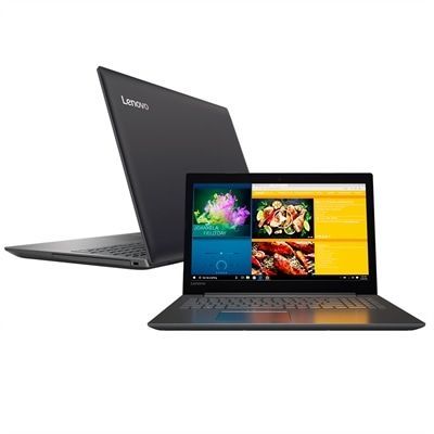 Notebook Lenovo Celeron Ideapad, 32015IAP, 81A30000BR, Tela 15.6, 4GB, 1TB, Windows 10 Home Preto (E