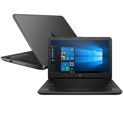 X Notebook HP Intel Core i3, 246, G6, Tela 14" LED, 4GB RAM, 500GB, Windows 10, Preto